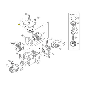 850 Febco 1" Cover Top O-Ring Only