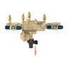 FEBCO LF860 In-Line Reduced Pressure Zone Assembly w/ Ball Valves 1 in. Lead Free Bronze w/ Flood Sensing Capability (Sensing Upgrade Kit Sold Separately)
