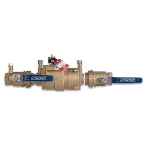 FEBCO 850U Double Check Assembly w/ Unions 2 in. Bronze w/ Freeze Sensing Capability (Sensing Upgrade Kit Sold Separately)