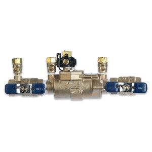 FEBCO LF850 Double Check Assembly w/ Ball Valves 1 in. Lead Free Bronze w/ Freeze Sensing Capability (Sensing Upgrade Kit Sold Separately)