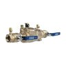 FEBCO 850 Double Check Assembly w/ Ball Valves 1-1/4 in. Bronze w/ Freeze Sensing Capability (Sensing Upgrade Kit Sold Separately)