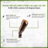 RS LED 20W, 2700K, FLD, SB, MR16 UP LIGHT, SEDONA BROWN