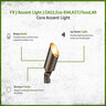 FX CA51,ECO6VA,K27,FLD,AB Cora Accent Light Antique Bronze