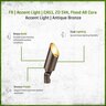 FX CA51,ZD5VA,30K,FLDAB Cora Accent Light Antique Bronze