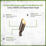FX Cora CA51 Accent Light 4.3 VA MR16 Pro LED Lamp 3000K 35 degree beam angle Antique Bronze