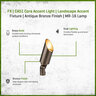 FX CA51,PRO5VA,30K,FLD,AB Cora Accent Light Antique Bronze