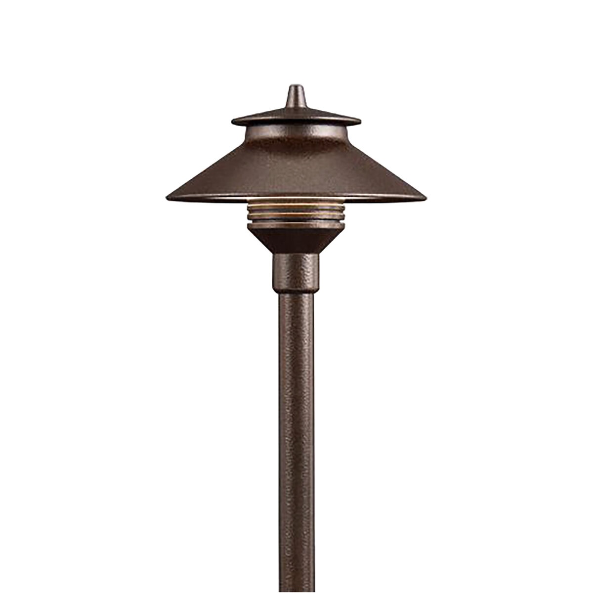 FX PL Path Light Weathered Iron Top Assembly LED | SiteOne US