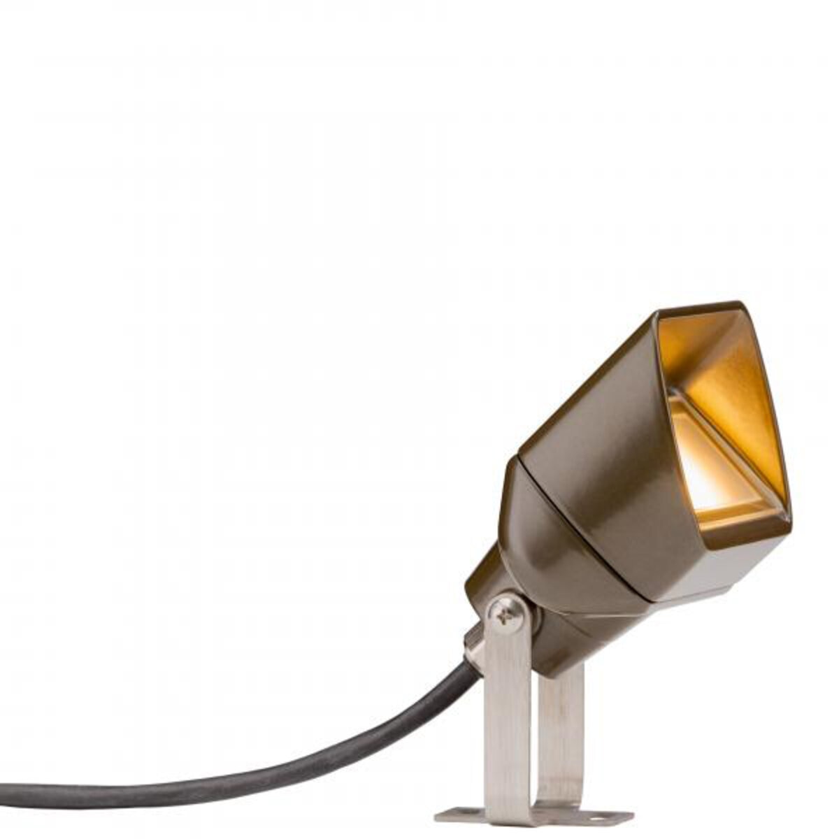 FX PB Wall Wash Brass Housing Natural Brass 4.2W 2700K 93 Deg. LED ...