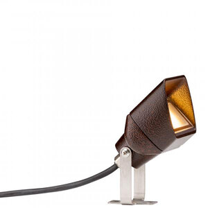 FX PB Wall Wash Aluminum Housing Sedona Brown 4.2W 2700K 93 Degree LED