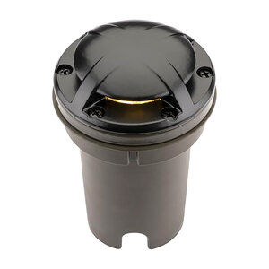 FX FC In-Ground Well Light 10V - 15V 3LED Flat Black 360 Degree