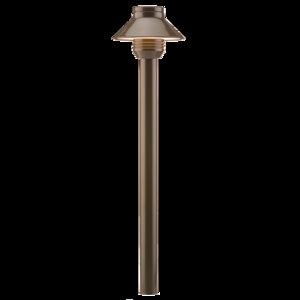 SP LED 20W, 12 in. RISER, BRNZ