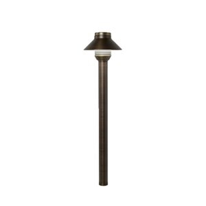 FX SP Path Light 18 in. Riser Brass Antique Bronze Finish 1.6W 2700K LED
