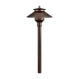 FX PL Path & Area Light Sedona Brown 20W 12 in. Riser LED