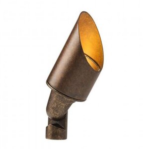NR 3LED Uplight, Long Shroud, Antique Bronze