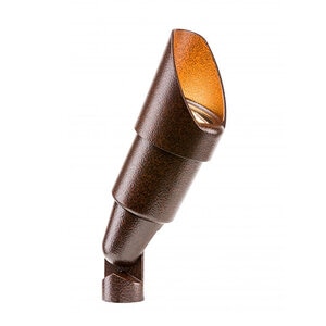 FX RS Up Light Aluminum Housing Flat Black 4W 2700K 35 Degree LED