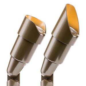 FX RS Up Light Aluminum Housing Flat Black 5W 2700K 35 Degree LED