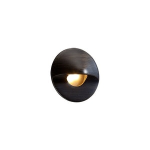 FX MO Dimmable Wall Light Round Brass Housing Antique Bronze LED 4.2W 2700K