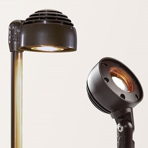 FX RW Path Light 12 in. Riser Aluminum Bronze Finish 4.2W 2700K LED