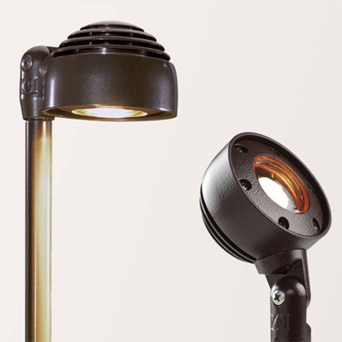 FX RW Path Light 12 in. Riser Aluminum Bronze Finish 4.2W 2700K LED ...