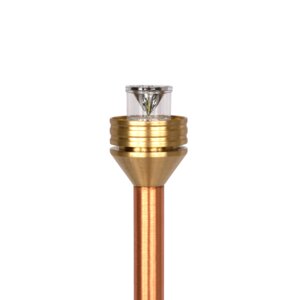 FX Grande Luxor ZDC Path Light Copper Riser 12 in. Bronze Finish 4.2W 2700K LED