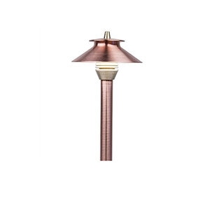 FX PM Luxor ZDC Path Light Aluminum Flat Black Finish 9.1W LED