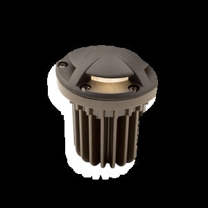 FX FC In-Grade Light Ground Wash 180 Deg. Luxor ZD Brass Housing Flat Black 10.1W 2700K LED