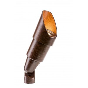 FX RS Long Shroud Up Light Aluminum Housing Bronze Metallic Finish 5W 60 Deg 2700K LED