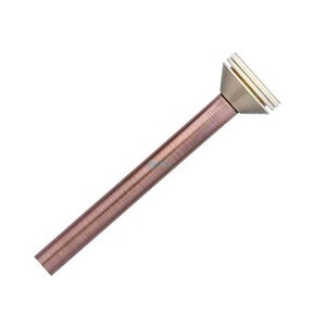 FX Grande Luxor ZDC Integrated LED Riser Light 12" in Natural Copper Finish, 6W, 66 Lumens, 50,000 Hour Life