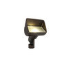 FX PB Wall Wash Luxor ZDC Aluminum Housing Sedona Brown 6W 54 Deg. LED