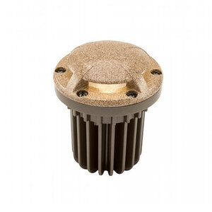 FX FC In-Grade Light Ground Wash 180 Deg. Luxor ZDC Brass Housing Natural Brass 9.4W LED