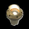 FX FC In-Grade Light Cowling Luxor ZD Brass Housing Brass 10.1W 2700K LED