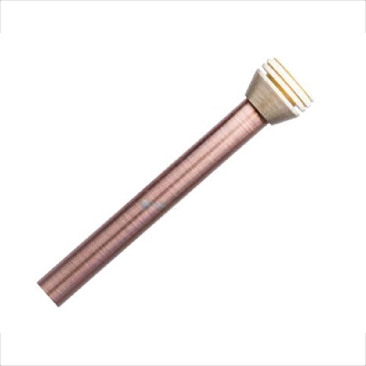 FX Petite 18 in. LED Riser 18 in. Riser Copper Flat Black Finish 2W ...