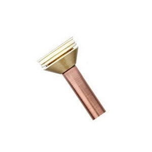 FX Grande 12 in. LED Riser Copper Natural Copper Finish 2W 2700K LED