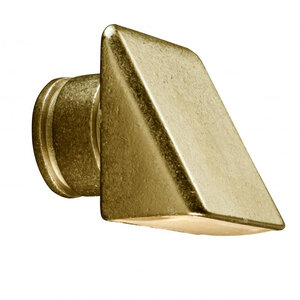 FX PO Wall Light Wall Wash Brass Housing Natural Brass LED 2W 2700K