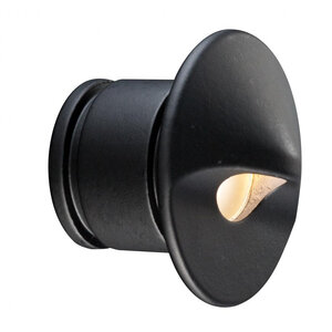 FX PO Wall Light Spot Aluminum Housing Flat Black LED 2W 2700K
