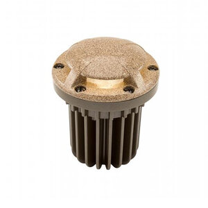 FX FC In-Grade Light Ground Wash 180 Deg. Luxor ZDC Brass Housing Antique Bronze 9.4W LED