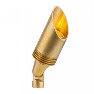 FX VS Luxor ZDC Long Shroud Up Light Brass Housing Natural Brass Finish 9.1W 2700K LED