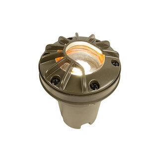 FX FC In-Grade Light Louver Luxor ZDC Brass Housing Bronze 9.4W LED