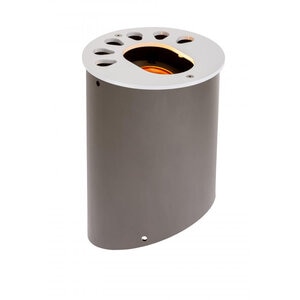 FX KG Well Light Luxor ZDC Brass Housing Natural Brass 9.1W LED