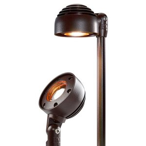 FX RW Luxor ZDC Path Light 18 in. Riser Aluminum Bronze Finish 9.1W