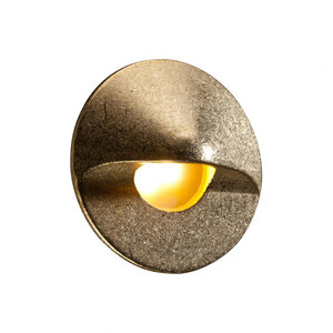 FX MO Dimmable Wall Light Round Brass Housing Natural Brass LED 4.2W 2700K