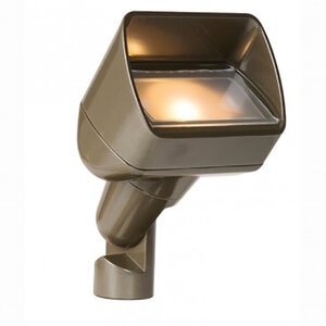 FX PB Wall Wash Luxor ZD Aluminum Housing Bronze 2W 2700K 96 Degree LED