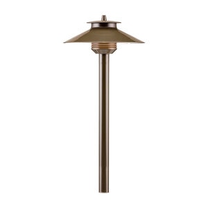 FX DM Path Light Bronze No Lamp 18 in. Riser