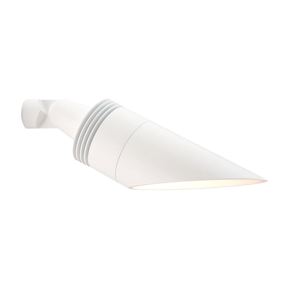 FX DE Down Light Luxor White Gloss 3LED Wall Mount | SiteOne US