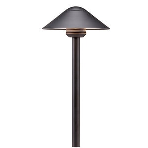 FX CA Path Light 18 in. Riser Aluminum Flat Black Finish 1.6W 2700K LED