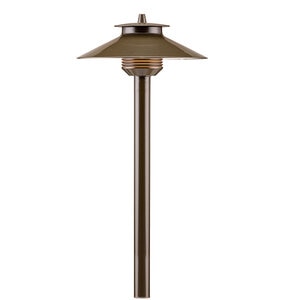 FX DM Path Light 18 in. Riser Aluminum Bronze Finish 1.6W 2700K LED