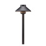 FX DL Path Light 18 in. Riser Black Powder Coat No Lamp