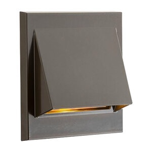 FX SL-5 Wall Light Flat Faceplate Bronze Metallic 2W LED 2700K Aluminum Housing