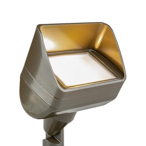 FX XW ZDC Grande Wall Wash Bronze Finish RGBW LED