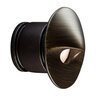 Luxor Po1Led Round Wall Light Antique Bronze 1 L